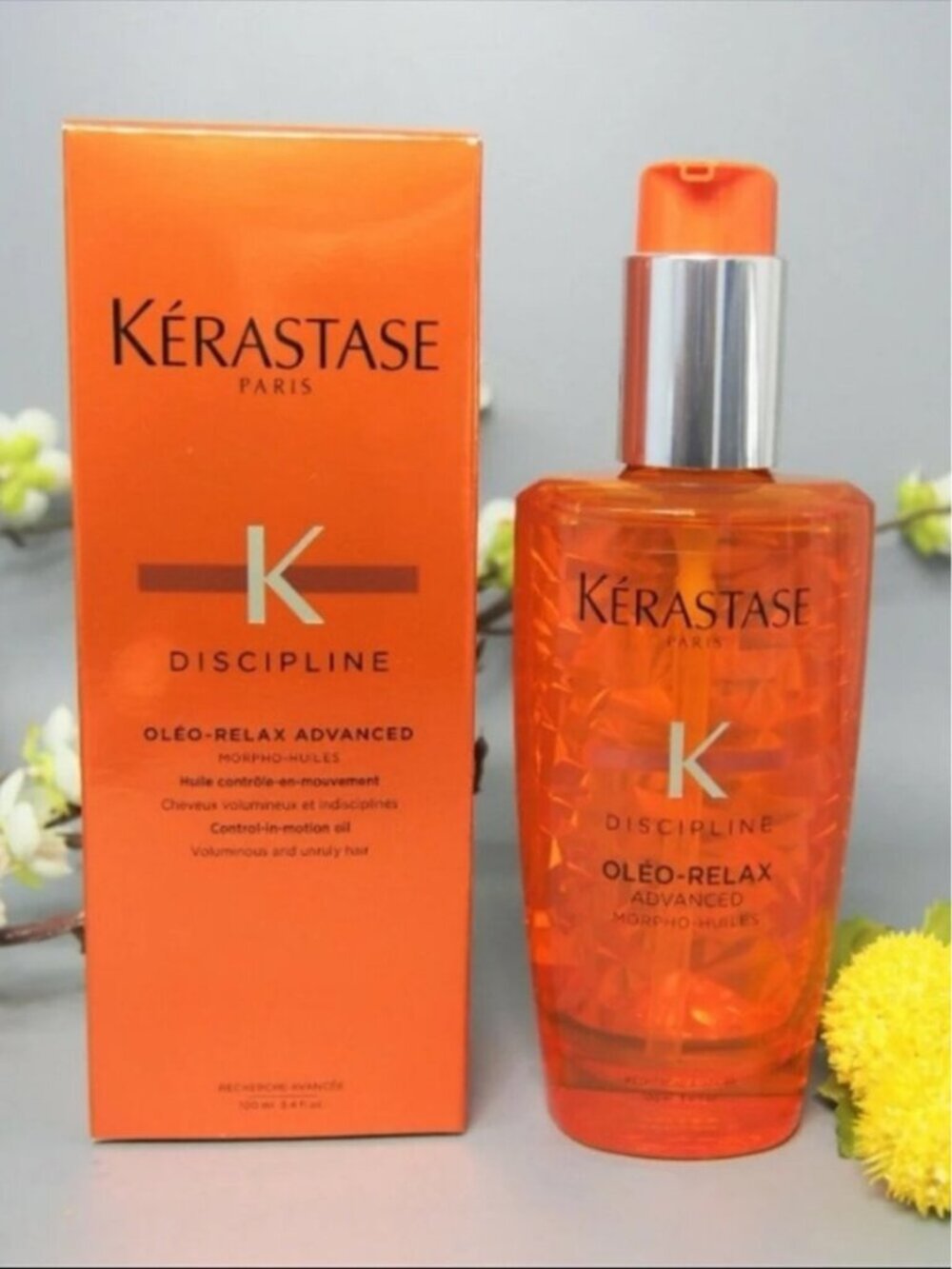 KERASTASE Discipline Oleo-Relax Advanced Hair Oil 3.4 Fl Oz
